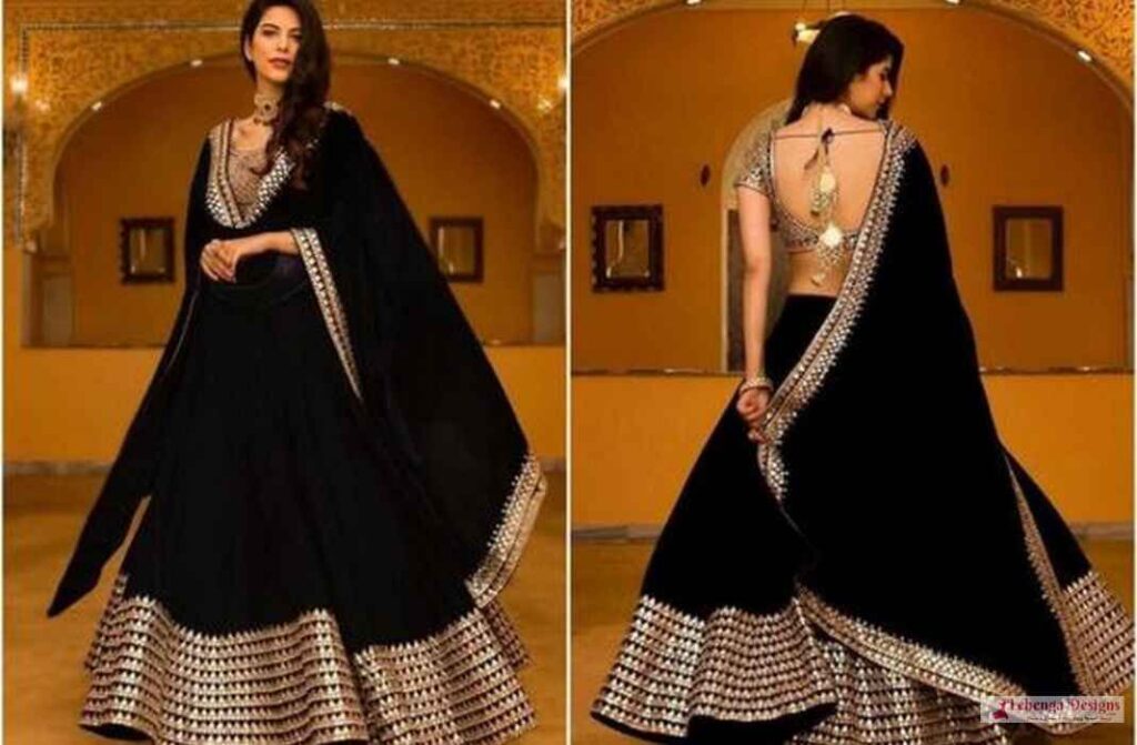 Black Lehenga Designs for Parties - Top 5 Black Lehengas for Your Occasion